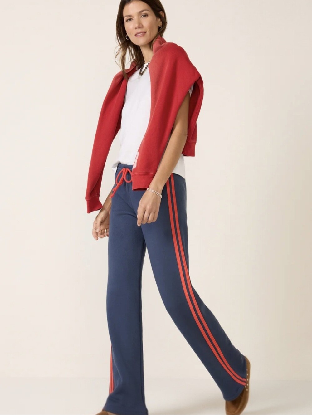 NWOT Daydreamer Wide Leg Track Sweatpants